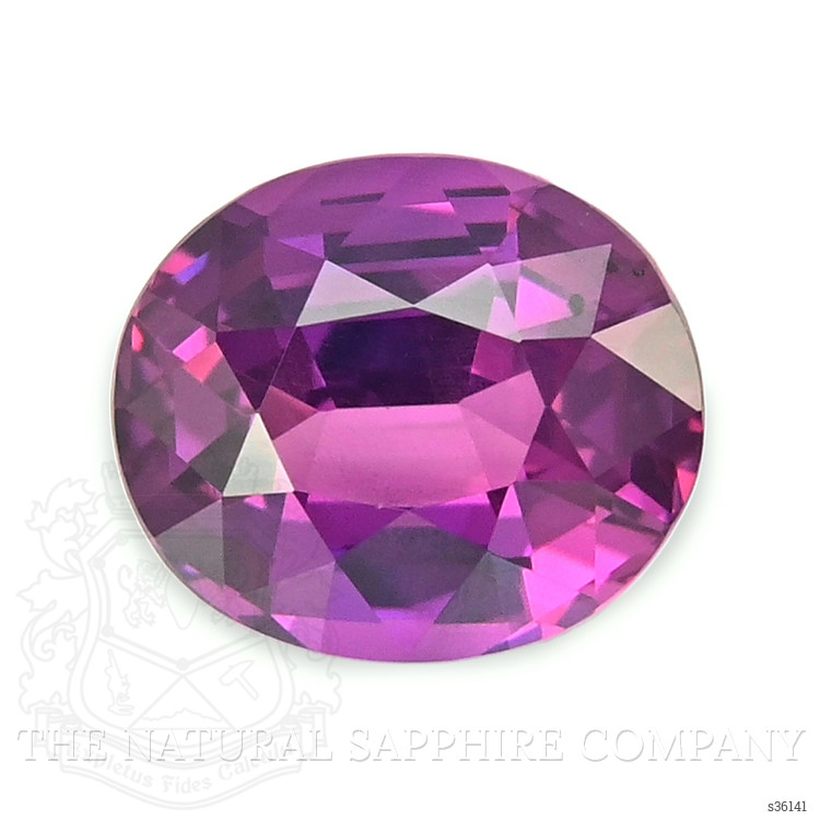 1.23 Ct. Purplish Pink Sapphire from Ceylon (Sri Lanka)
