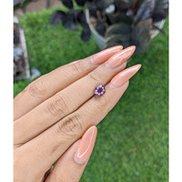 1.23 Ct. Purplish Pink Sapphire from Ceylon (Sri Lanka) Life Style