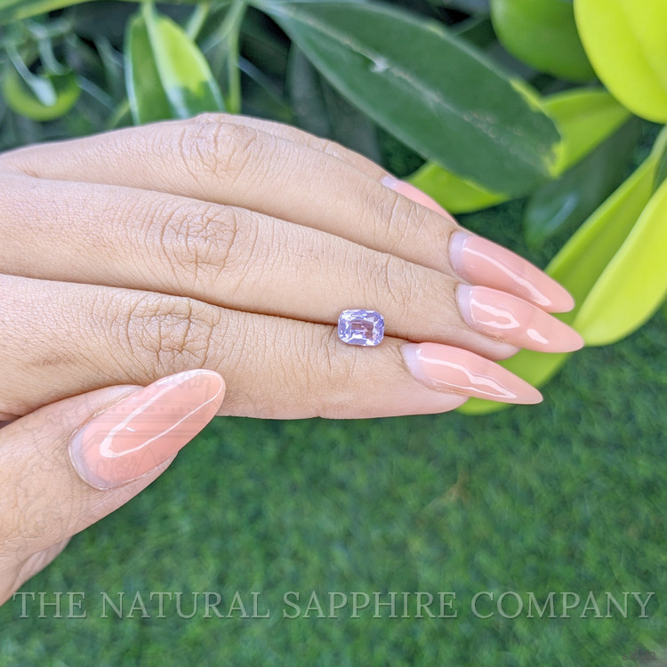 1.03 Ct. Bluish Purple Sapphire from Ceylon (Sri Lanka)