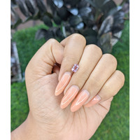 0.97 Ct. Pink Sapphire from Ceylon (Sri Lanka) Life Style