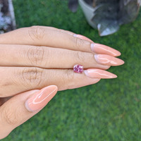 1.00 Ct. Pink Sapphire from Ceylon (Sri Lanka) Life Style