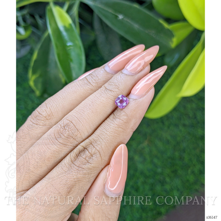 0.96 Ct. Pinkish Purple Sapphire from Ceylon (Sri Lanka)