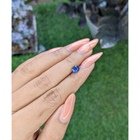 0.97 Ct. Blue Sapphire from Ceylon (Sri Lanka) Life Style