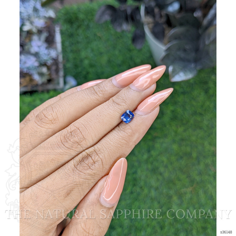 0.97 Ct. Blue Sapphire from Ceylon (Sri Lanka)