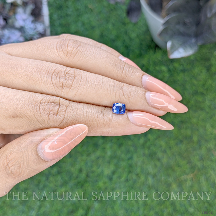 0.97 Ct. Blue Sapphire from Ceylon (Sri Lanka)
