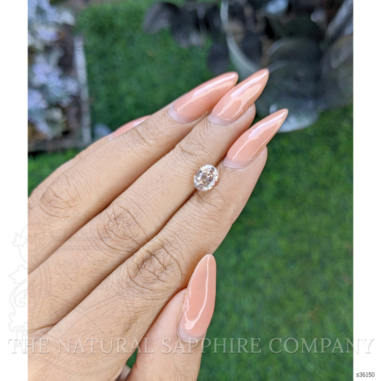 1.46 Ct. Peach Sapphire from Ceylon (Sri Lanka)