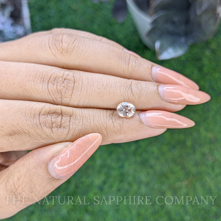 1.46 Ct. Peach Sapphire from Ceylon (Sri Lanka)