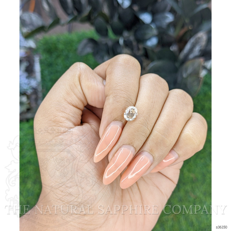 1.46 Ct. Peach Sapphire from Ceylon (Sri Lanka)