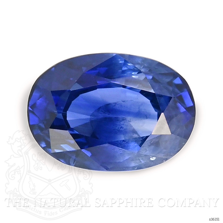 0.98 Ct. Blue Sapphire from Ceylon (Sri Lanka)