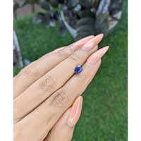 0.98 Ct. Blue Sapphire from Ceylon (Sri Lanka) Life Style