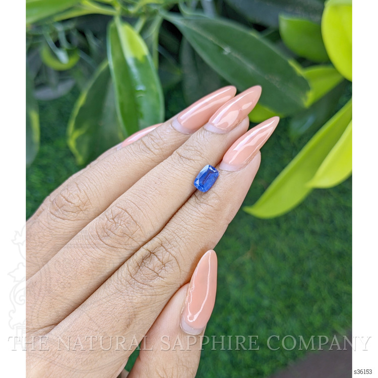 1.12 Ct. Blue Sapphire from Ceylon (Sri Lanka)