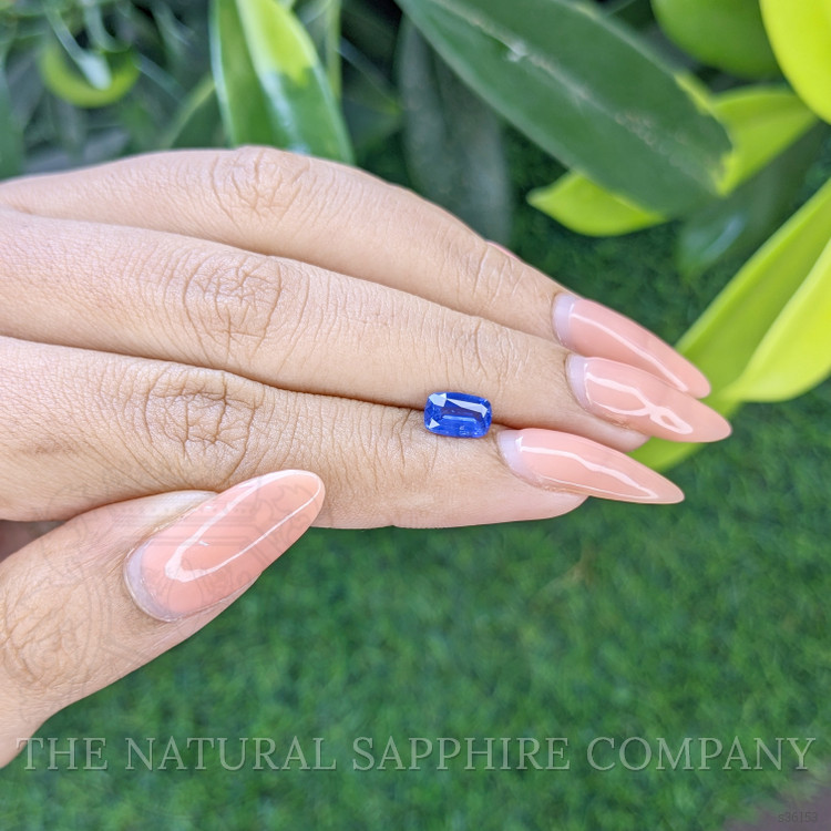 1.12 Ct. Blue Sapphire from Ceylon (Sri Lanka)