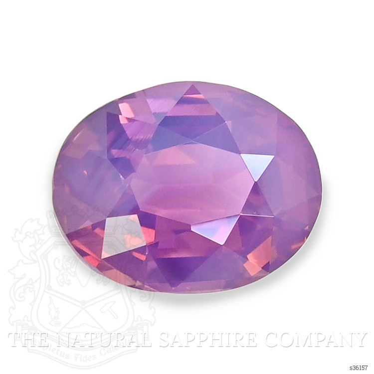 1.12 Ct. Pinkish Purple Sapphire from Ceylon (Sri Lanka)