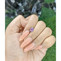 1.12 Ct. Pinkish Purple Sapphire from Ceylon (Sri Lanka) Life Style