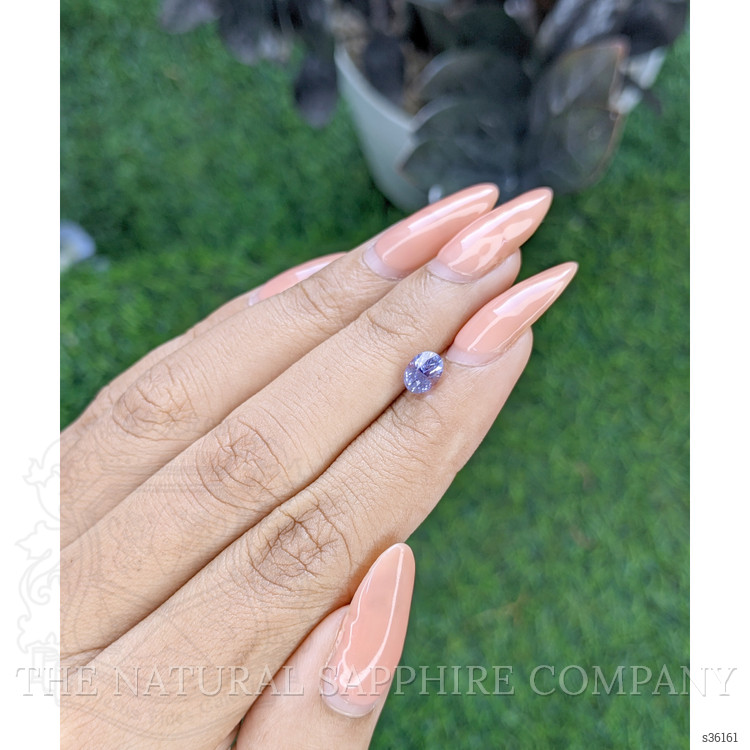 0.98 Ct. Purple Sapphire from Ceylon (Sri Lanka)