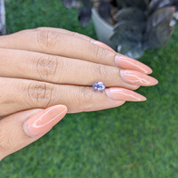 0.98 Ct. Purple Sapphire from Ceylon (Sri Lanka) Life Style