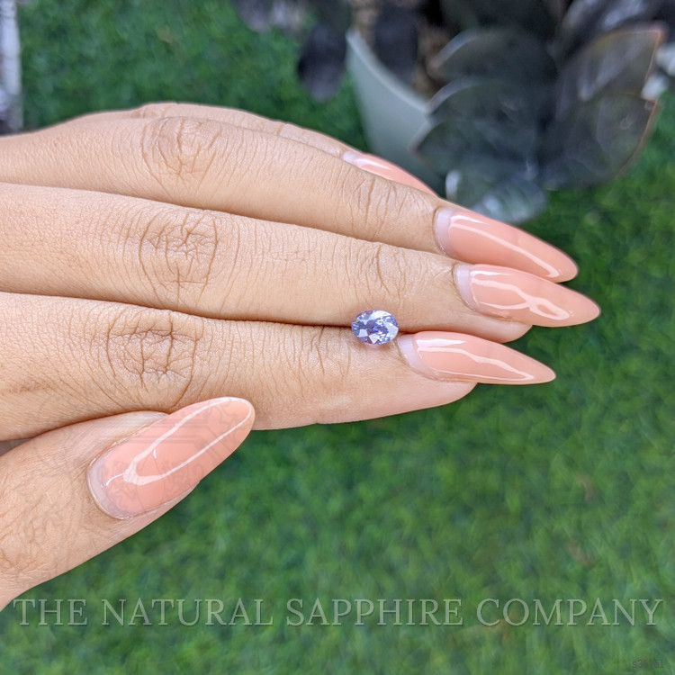 0.98 Ct. Purple Sapphire from Ceylon (Sri Lanka)