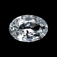 1.14 Ct. White Sapphire from Ceylon (Sri Lanka) Video
