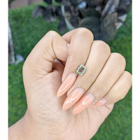 1.32 Ct. Green Sapphire from Ceylon (Sri Lanka) Life Style