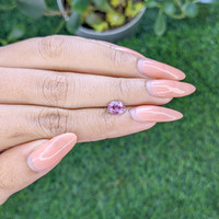 1.15 Ct. Pink Sapphire from Ceylon (Sri Lanka) Life Style