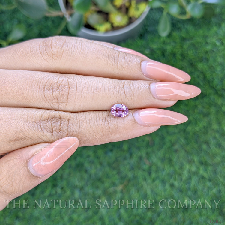1.15 Ct. Pink Sapphire from Ceylon (Sri Lanka)