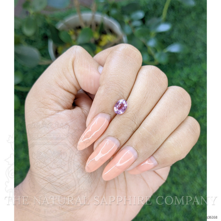 1.15 Ct. Pink Sapphire from Ceylon (Sri Lanka)