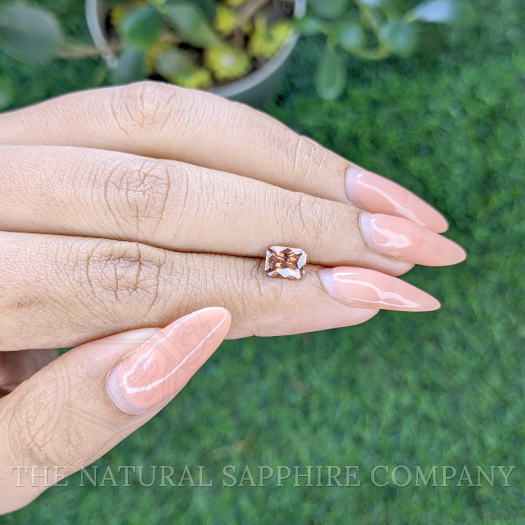 1.22 Ct. Brown Sapphire from Ceylon (Sri Lanka)