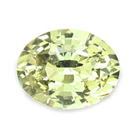 1.01 Ct. Yellowish Green Sapphire from Ceylon (Sri Lanka) Video
