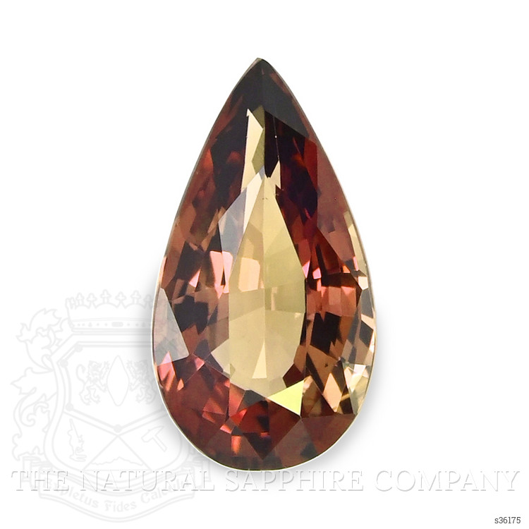 1.01 Ct. Brown Sapphire from Ceylon (Sri Lanka)