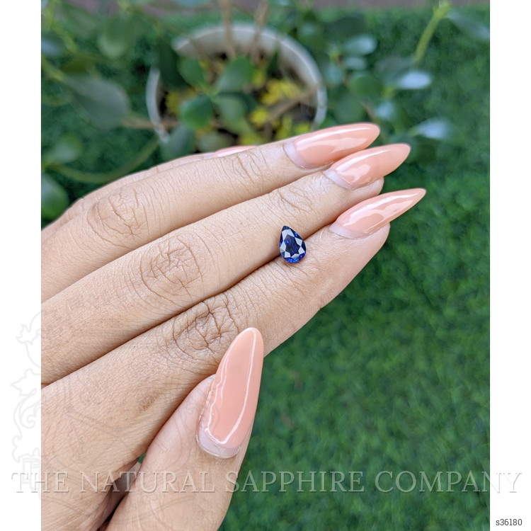 1.01 Ct. Blue Sapphire from Ceylon (Sri Lanka)
