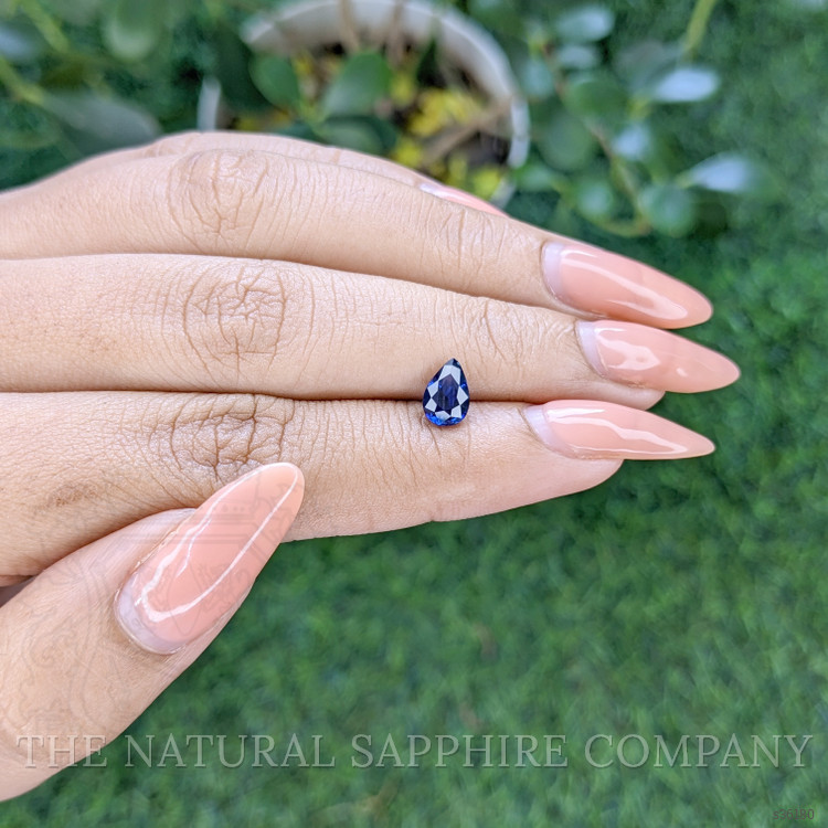1.01 Ct. Blue Sapphire from Ceylon (Sri Lanka)