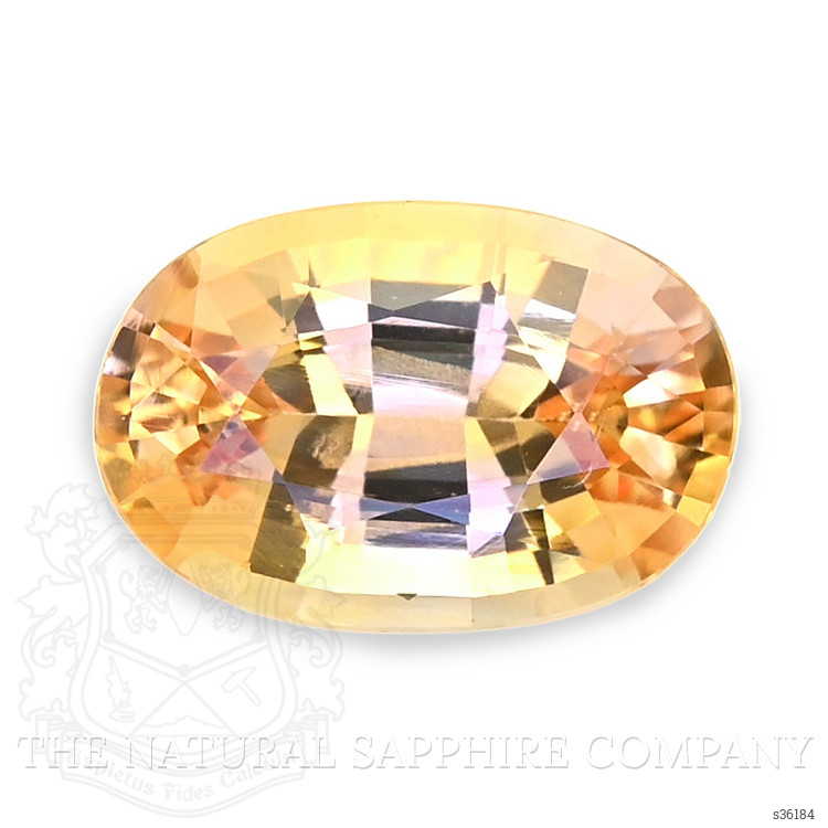 1.18 Ct. Peach Sapphire from Ceylon (Sri Lanka)