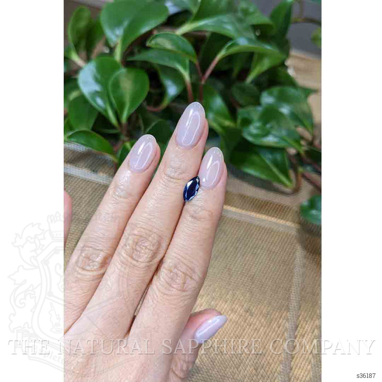 0.83 Ct. Blue Sapphire from Australia