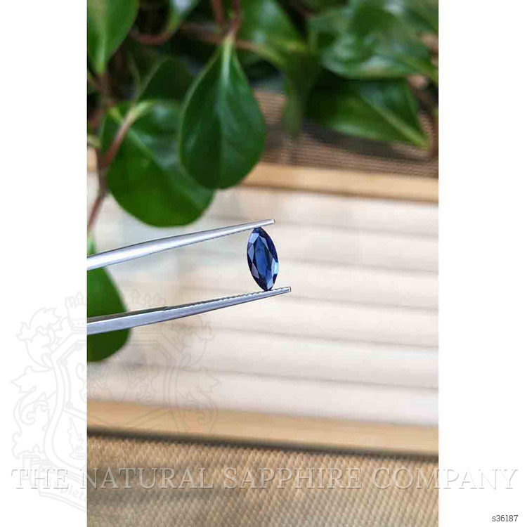 0.83 Ct. Blue Sapphire from Australia