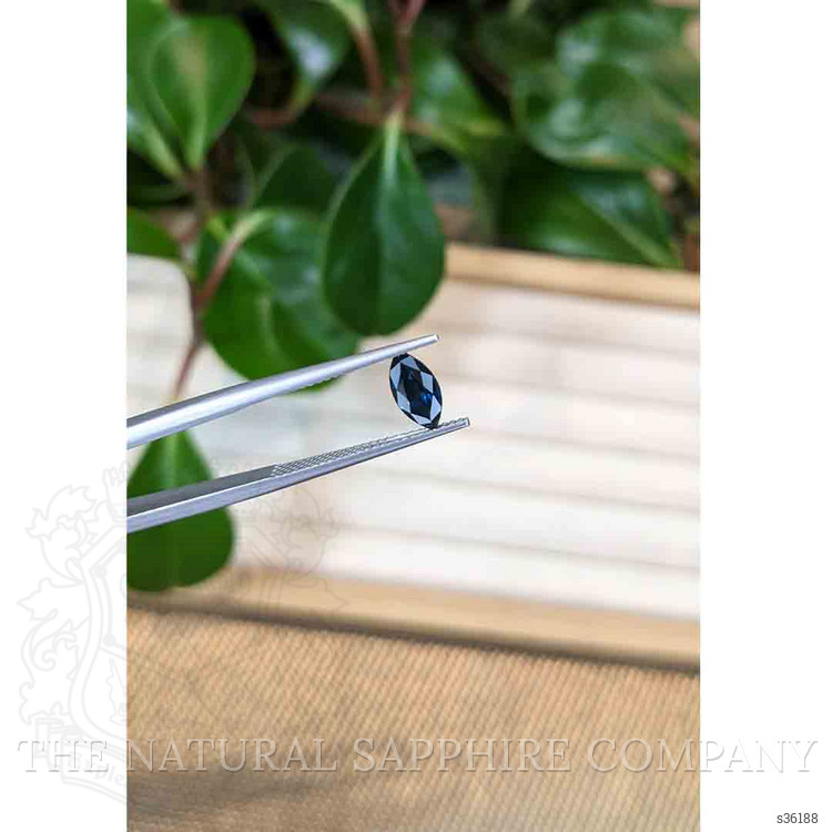 0.87 Ct. Blue Sapphire from Australia