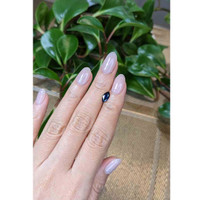 0.87 Ct. Blue Sapphire from Australia Life Style