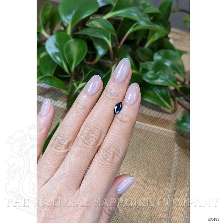 0.87 Ct. Blue Sapphire from Australia