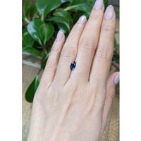 0.87 Ct. Blue Sapphire from Australia Life Style