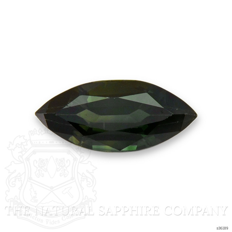 1.97 Ct. Green Sapphire from Ceylon (Sri Lanka)