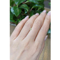 0.24 Ct. Yellow Sapphire from Montana Life Style