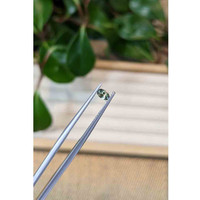 0.27 Ct. Yellowish Green Sapphire from Montana Life Style