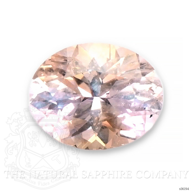 0.27 Ct. Peach Sapphire from Montana