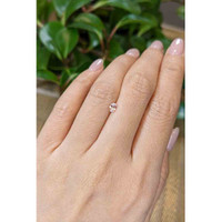 0.27 Ct. Peach Sapphire from Montana Life Style