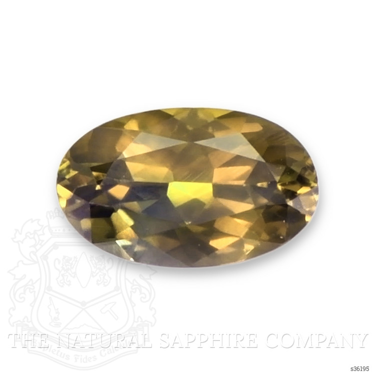 0.28 Ct. Greenish Yellow Sapphire from Montana