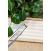 0.34 Ct. Greenish Yellow Sapphire from Montana Life Style