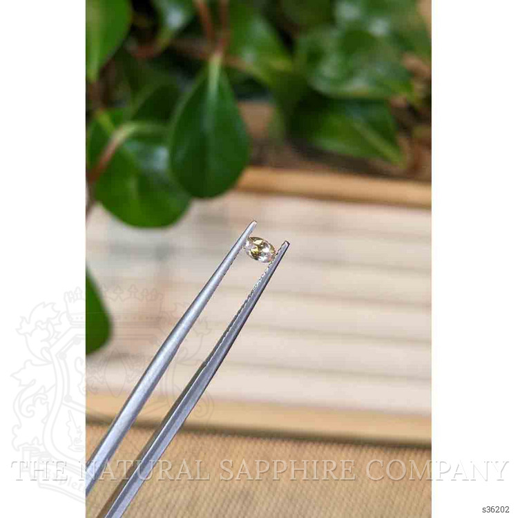 0.26 Ct. Peach Sapphire from Montana