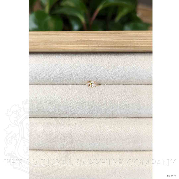 0.26 Ct. Peach Sapphire from Montana