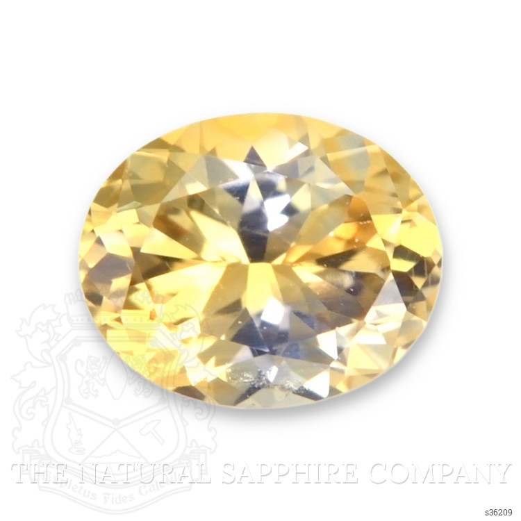 0.43 Ct. Yellow Sapphire from Montana