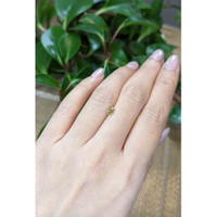 0.43 Ct. Yellow Sapphire from Montana Life Style