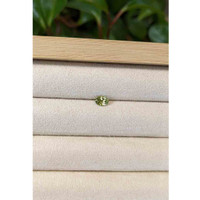 0.46 Ct. Yellowish Green Sapphire from Montana Life Style